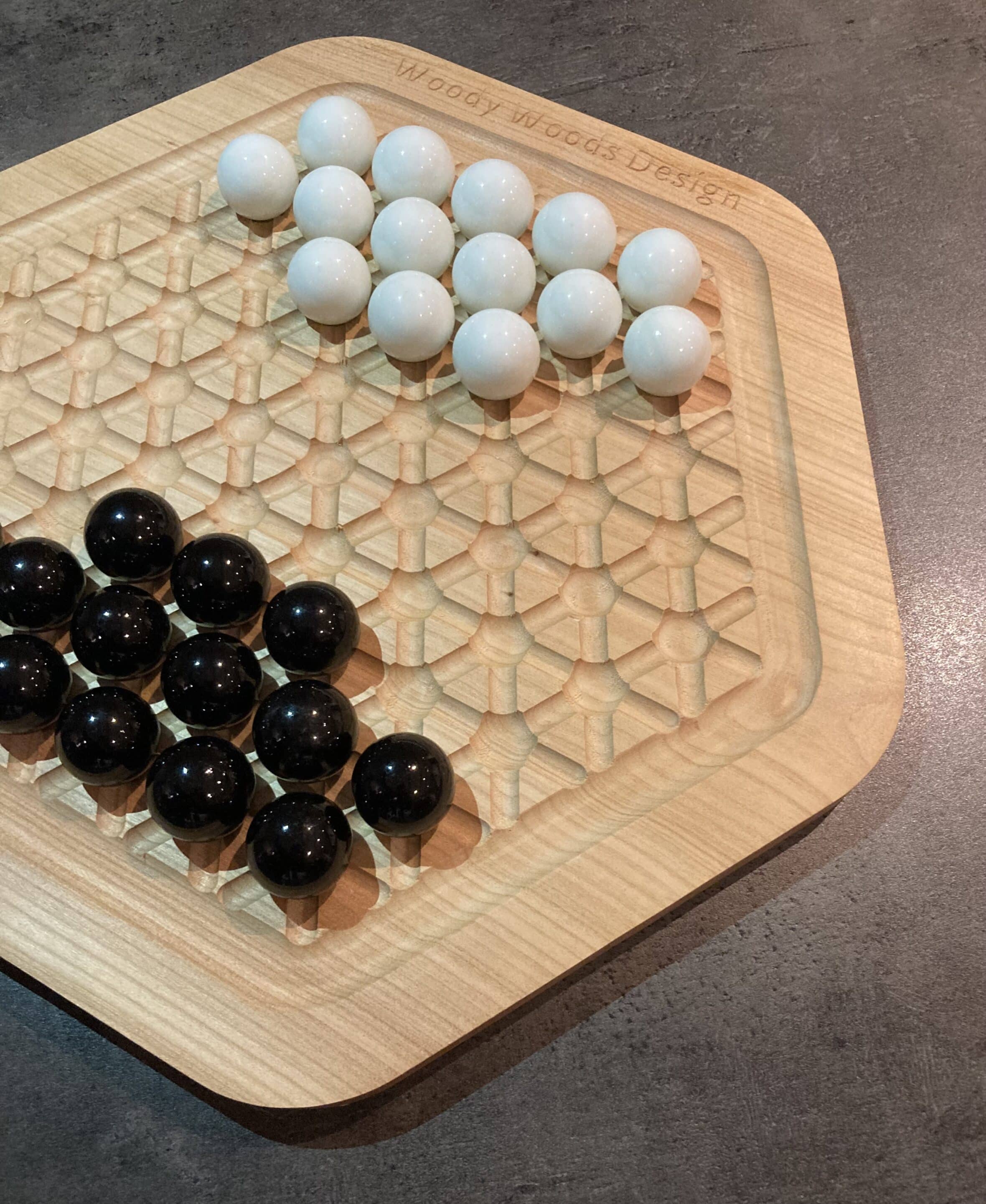 Abalone XL artisanal en merisier made in France Woody Woods Design