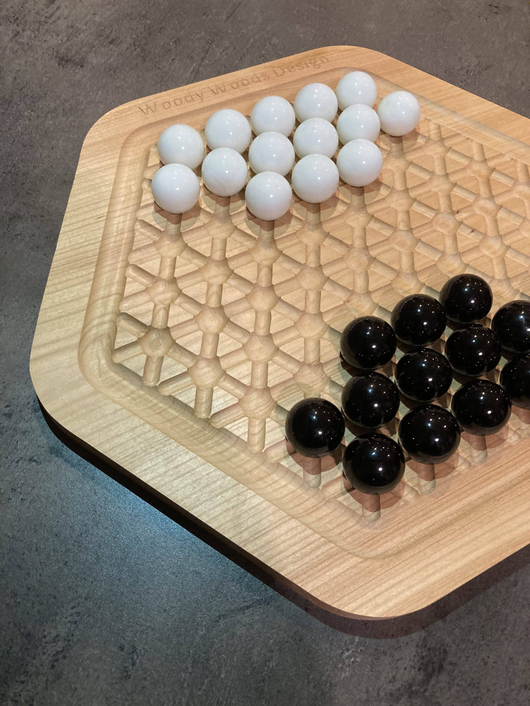 Abalone XL artisanal en merisier made in France Woody Woods Design