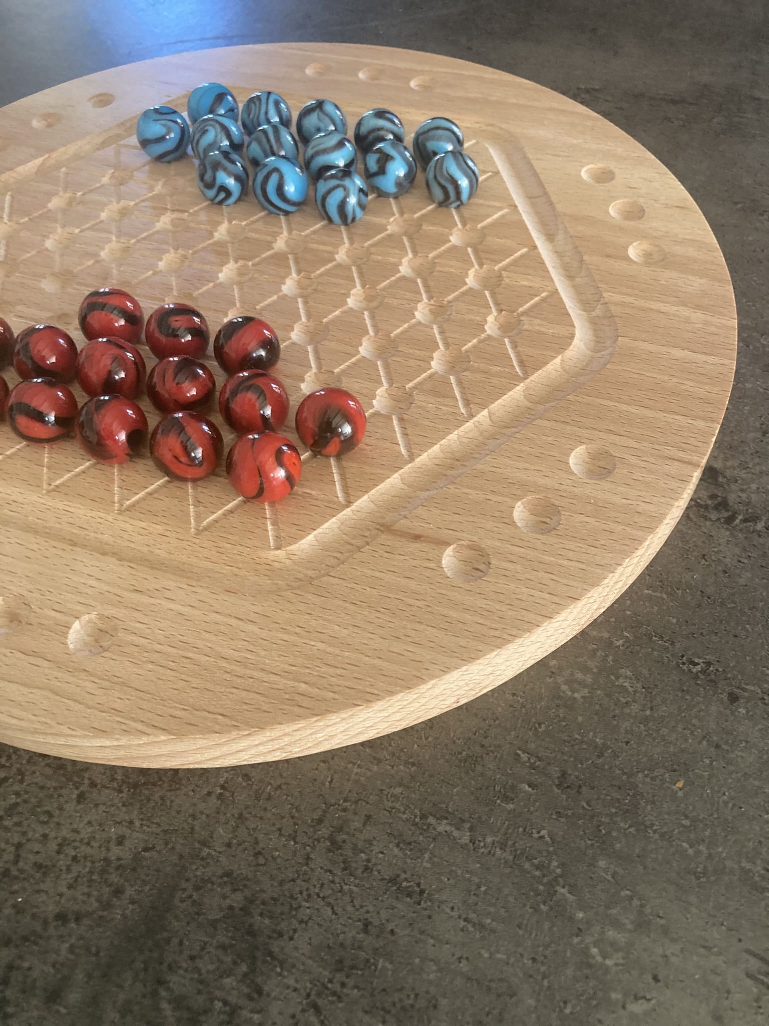 Jeu Abalone Lite en hêtre avec billes (choix multiple) – Image 3