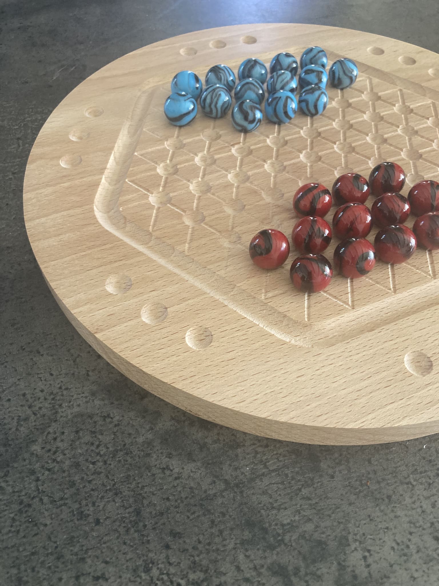 Jeu Abalone Lite en hêtre avec billes (choix multiple) – Image 4