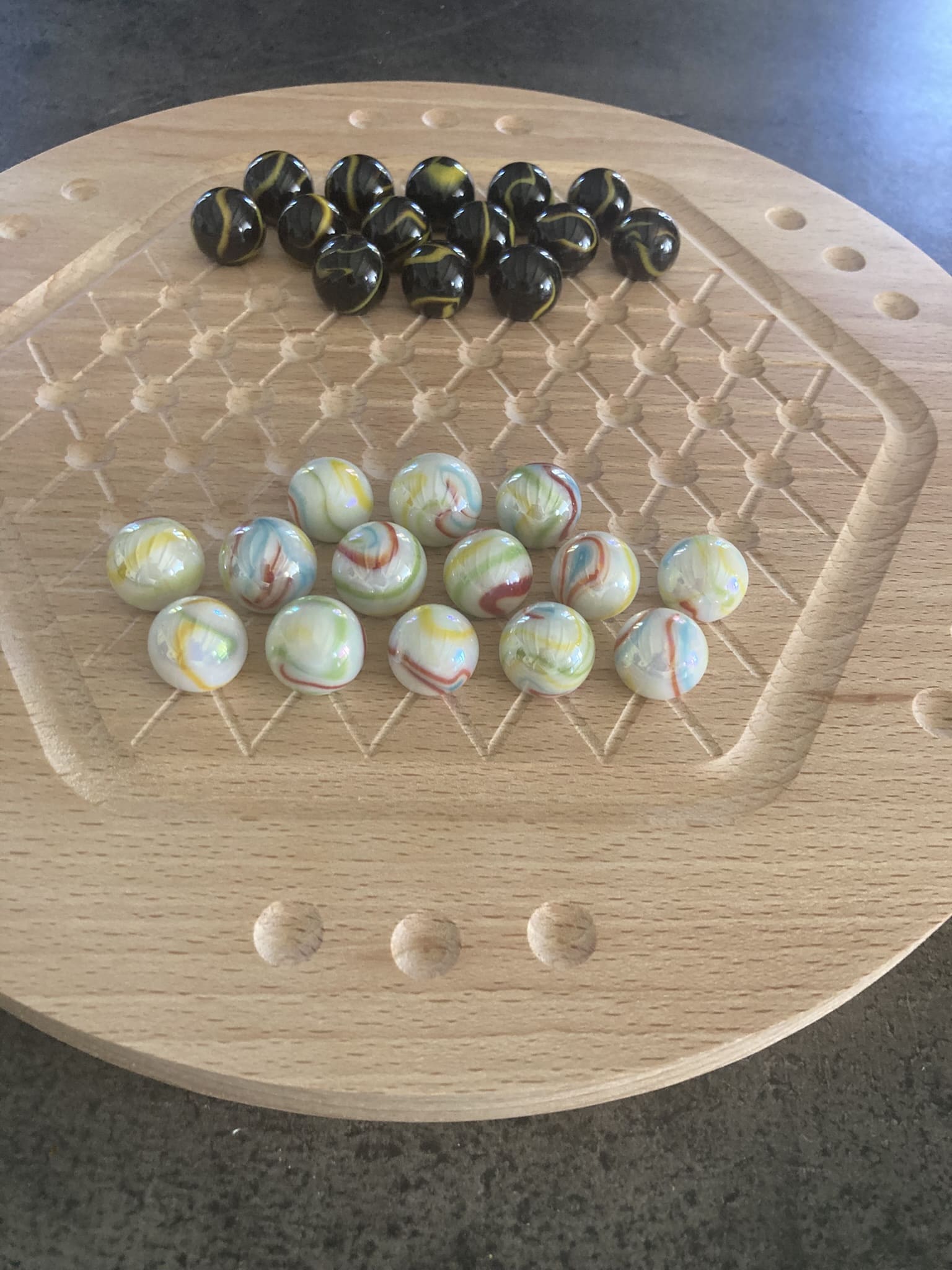Jeu Abalone Lite en hêtre avec billes (choix multiple) – Image 7